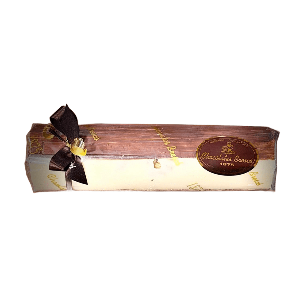 Turrón de nata y nueces con chocolate blanco <b>230g</b>